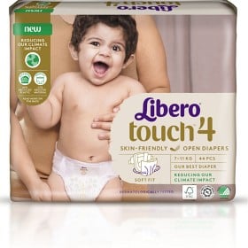 Bild på Libero Touch öppen blöja size 4 (7-11 kg)
