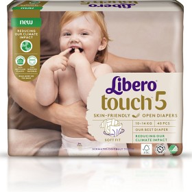 Bild på Libero Touch öppen blöja size 5 (10-14 kg)