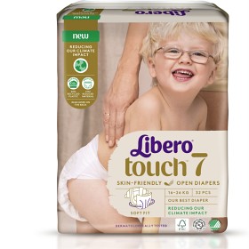 Bild på Libero Touch öppen blöja size 7 (16-26 kg)