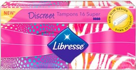 Bild på Libresse Discreet Tampong Super - 16 st
