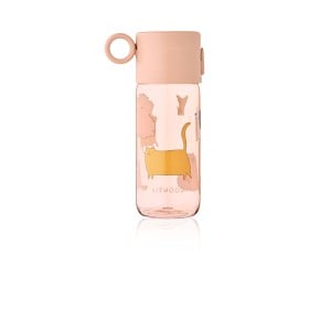 Bild på Liewood Clemence Vattenflaska 350 ml Cats and Dogs (Sandy)