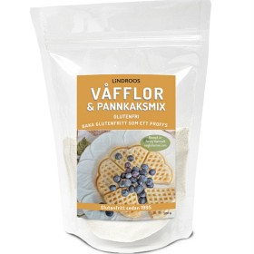 Bild på Lindroos Glutenfri Bakmix Våfflor & Pannkakor 500 g