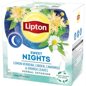 Bild på Lipton Herbal Tea Sweet Nights 20 tepåsar