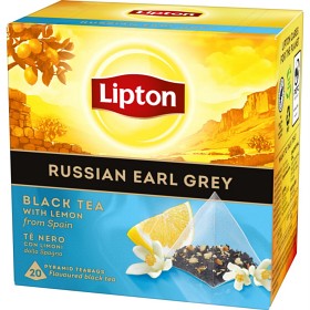 Bild på Lipton Svart Pyramidte Russian Earl Grey 20 st