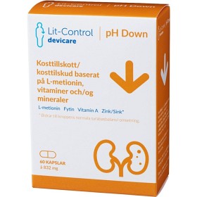 Bild på Lit-Control pH Down 832 mg 60 kapslar