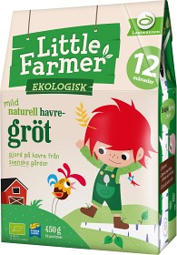Bild på Little Farmer Mild Naturell Havregröt 12M 450 g