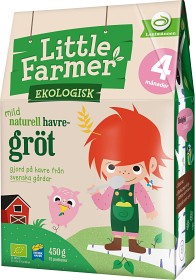 Bild på Little Farmer Mild Naturell Havregröt 4M 450 g