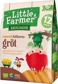Bild på Little Farmer Naturell Fullkornsgröt 12M 450 g