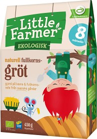 Bild på Little Farmer Naturell Fullkornsgröt 8M 450 g