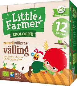 Bild på Little Farmer Naturell Fullkornsvälling 12M 650 g