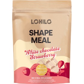 Bild på LOHILO Shape Meal White Chocolate Strawberry 350 g