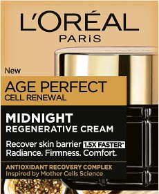 Bild på L'Oréal Paris Age Perfect Cell Renewal Midnight Cream 50 ml