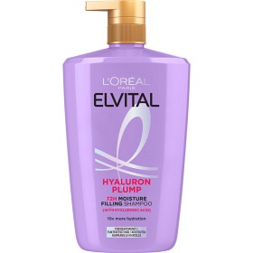 Bild på L'Oréal Paris Elvital Hyaluron Plump Schampo för fuktfattigt hår 1000 ml