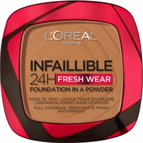 Bild på L'Oréal Paris Infaillible 24h Fresh Wear Powder Foundation Sienna 355