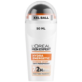 Bild på L'Oréal Paris Men Expert Hydra Energetic Extreme Sport 48H Anti-Perspirant Deodorant Roll-On 50 ml