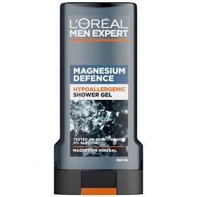 Bild på L'Oréal Paris Men Expert Magnesium Defense Hypoallergenic Shower Gel 300 ml