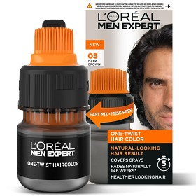 Bild på L'Oréal Paris Men Expert One Twist Hair Color Dark Brown 03