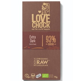 Bild på Lovechock Choklad Mörk 93% 70 g