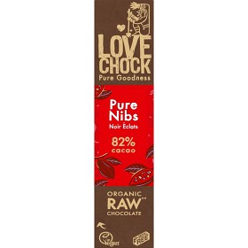 Bild på Lovechock Choklad Mörk Nibs & Havssalt 40 g