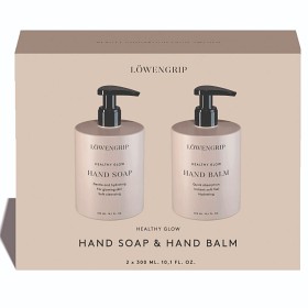 Bild på Löwengrip Healthy Glow Hand Soap & Hand Balm kit 2x300 ml