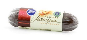 Bild på Lubs Ekol. Marsipanbröd Mörk Choklad 50g