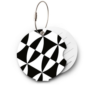 Bild på From Form Luggage Tag Black and White