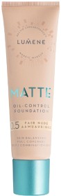 Bild på Lumene Matte Oil-Control Foundation 0.5 Fair Nude 30 ml