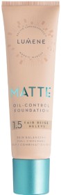 Bild på Lumene Matte Oil-Control Foundation 1.5 Fair Beige 30 ml