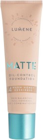 Bild på Lumene Matte Oil-Control Foundation 4 Warm Honey 30 ml