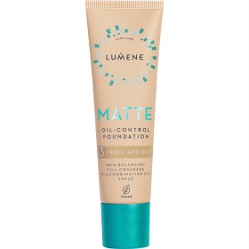 Bild på Lumene Matte Oil-Control Foundation SPF20 3 Fresh Apricot 30 ml