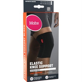 Bild på Mabs Elastiskt knäbandage Svart L/XL