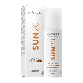 Bild på Madara Weightless Sun Milk SPF 20, 150 ml