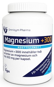 Bild på Magnesium +300 300 mg 60 kapslar
