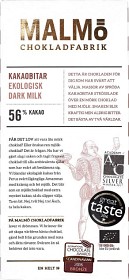 Bild på Malmö Chokladfabrik Kakaobitar 56% kakao 80 g