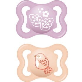 Bild på MAM Air Silicone Pink 0-6m