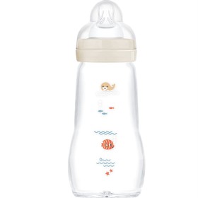 Bild på MAM Feel Good Glass Bottle 260 ml Neutral