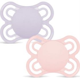 Bild på MAM Perfect Silk 0-6 m 2-pack Box V Pink