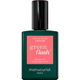 Bild på Manucurist Green Flash Led Nail Polish, Capucine 15 ml