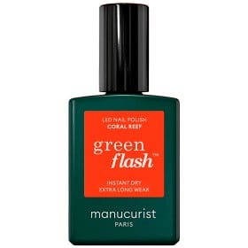 Bild på Manucurist Green Flash Led Nail Polish, Coral Reef 15 ml
