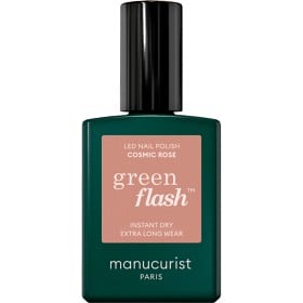 Bild på Manucurist Green Flash Led Nail Polish, Cosmic Rose 15 ml