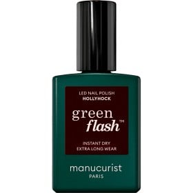 Bild på Manucurist Green Flash Led Nail Polish, Hollyhock 15 ml