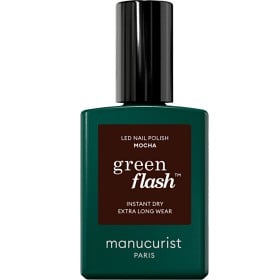 Bild på Manucurist Green Flash Led Nail Polish, Mocha 15 ml