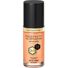 Bild på Max Factor Facefinity All Day Flawless Foundation SPF 20 C85 Caramel 30 ml