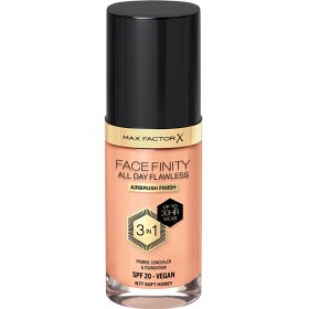 Bild på Max Factor Facefinity All Day Flawless Foundation SPF 20 N77 Soft Honey 30 ml