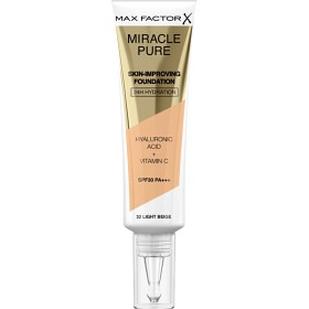 Bild på Max Factor Miracle Pure Skin-Improving Foundation 32 Light Beige 30 ml