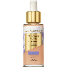 Bild på Max Factor Miracle Pure Skin Reset 2 In 1 Serum Foundation Fair To Light 30 ml