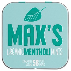 Bild på Max's Mints Menthol ask 35 g