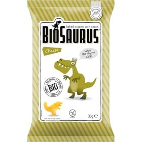 Bild på Biosaurus Ekologiska Majssnacks Ost 30 g