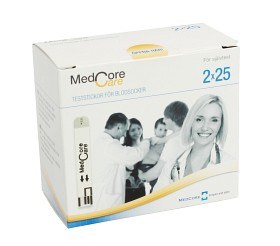 Bild på MedCore Care teststickor 50 st