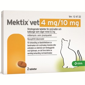 Bild på Mektix vet, filmdragerad tablett 4 mg/10 mg 2 st
